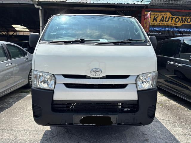 2015 Toyota HIACE 2.5 Panel Van FACELIFT (M) 1Owne - 2