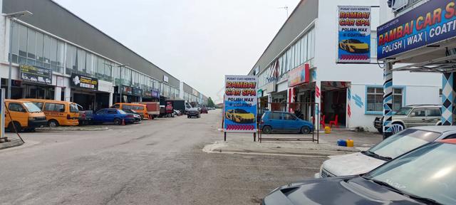 Double storey corner shop 1