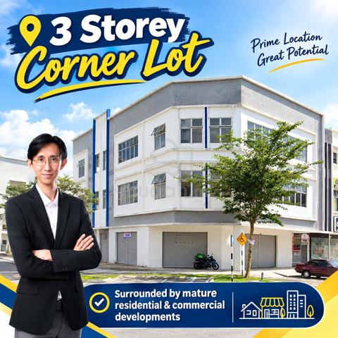 3 Storey Corner - Kulai Vervo City,  Jalan Kiambang, Indahpura 1