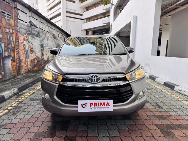 2017 Toyota INNOVA 2.0 G (A) 1 Owner - 2