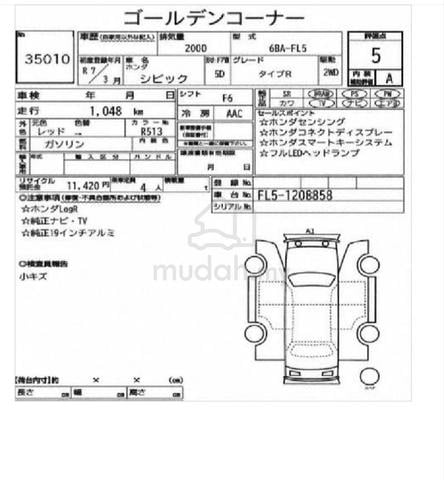 2025 Honda CIVIC 2.0 TYPE R FL5 1K Mileage Grade5A - 4