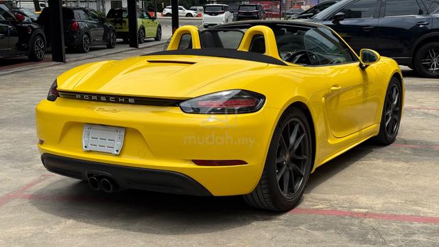 5A 7k km Yellow 2022 Porsche BOXSTER 2.0 718 - 4