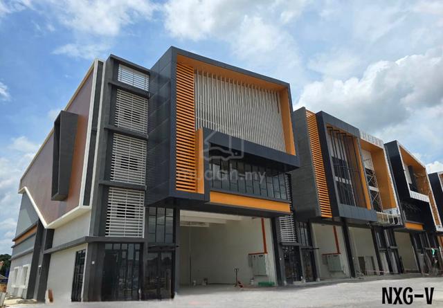 ROI 4.5% !! 40x138 Esteem Business Park Double Sty Link Factory Meru 1