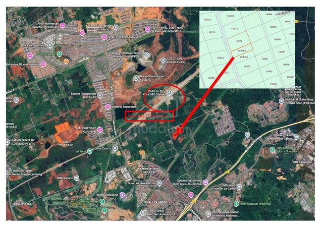 LAND FOR SALE (AGRICULTURE STATUS) Near ECRL Station KotaSAS 1