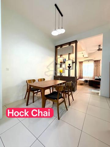 Double Storey Terrace House Renovated + Furnished Bandar Tasek Mutiara 1