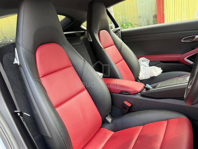 2022 Porsche 718 Cayman Sport Chono Red Leather - 5