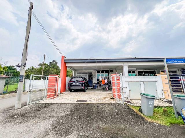 22x70 | End Lot Single Storey Taman Pulau Indah, Durian Tunggal Melaka 1