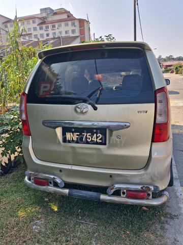 2005 Toyota AVANZA 1.3 E F601RM-GQMFM (A) - 2