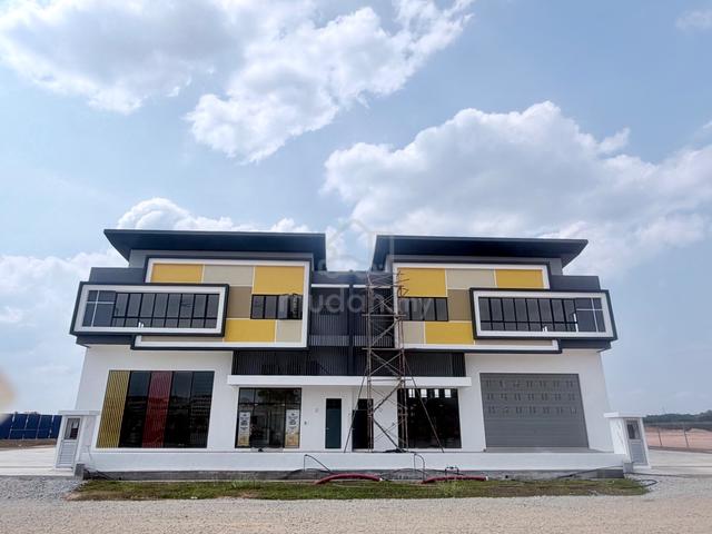 0% Downpayment Huge Double Storey Semi D Warehouse Ayer Keroh Nr Toll 1