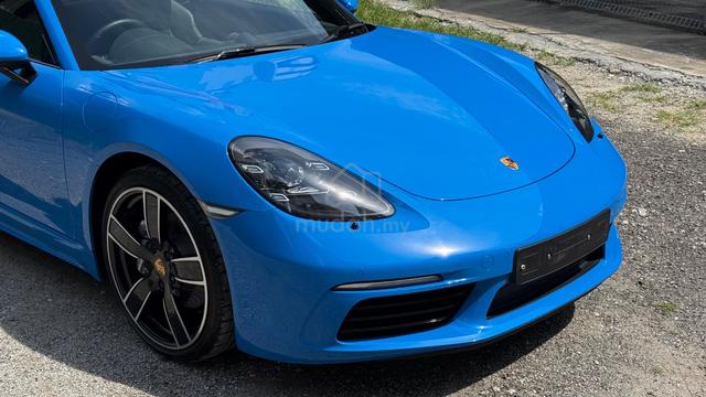 Rare Shark Blue 2022 Porsche 718 2.0 CAYMAN - 3