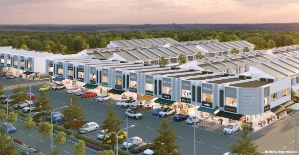 2 Storey Shop offices at Sungai dua Mainland-Penang 1