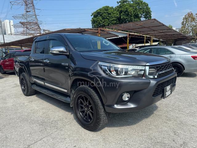 HILUX 2.8 G VNT,Ori Paint,Deck Cover,Android,Rim18 - 1