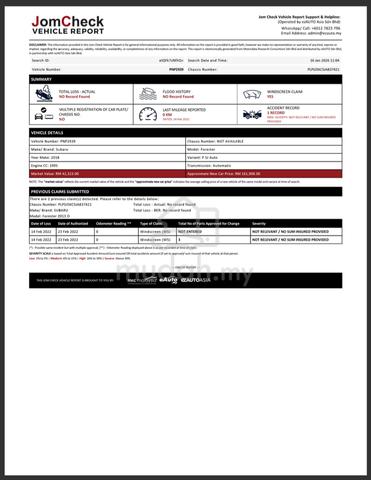 Subaru FORESTER 2.0I-P 1Yr WRTY Just Buy n Use - 3