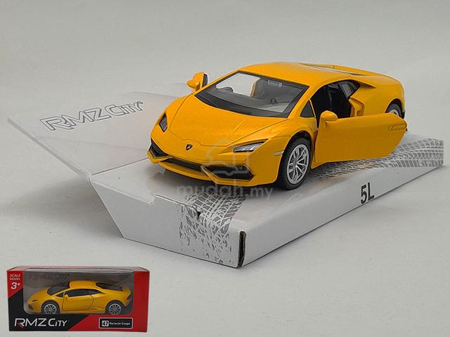 今だけの限定セール - model Coupe Huracan Lamborghini City RMZ yellow Hobby - ミニカー