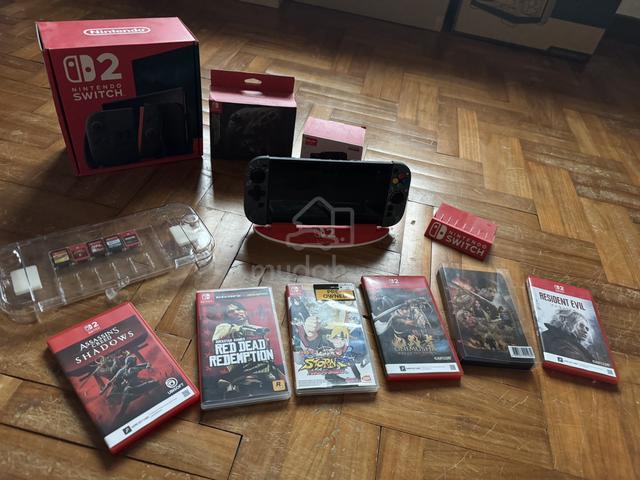 Nintendo Switch 2 with games - photo 4 of 5