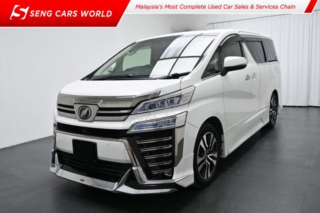 2018 Toyota VELLFIRE 2.5 ZG (A) P/BOOT SUNROOF - 1