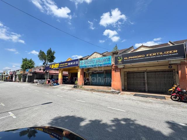 BUMI LOT HIGH ROI ‼️Single sty Shoplot Saujana Utama Sg Buloh 3