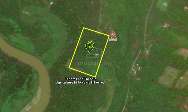 Tenom PL99 Agricultural Land @Kg Pagoukon Laut 丹南农业地出售 1