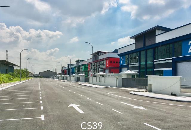 Taman Perindustrian Klang Jaya Semi-D Factory With 200amp For Rent 1