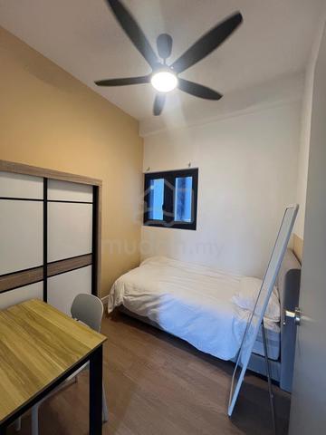 Fully Furnished Rooms for Rent @ Skyline KL Pudu, 1 Min Walking to LRT 1
