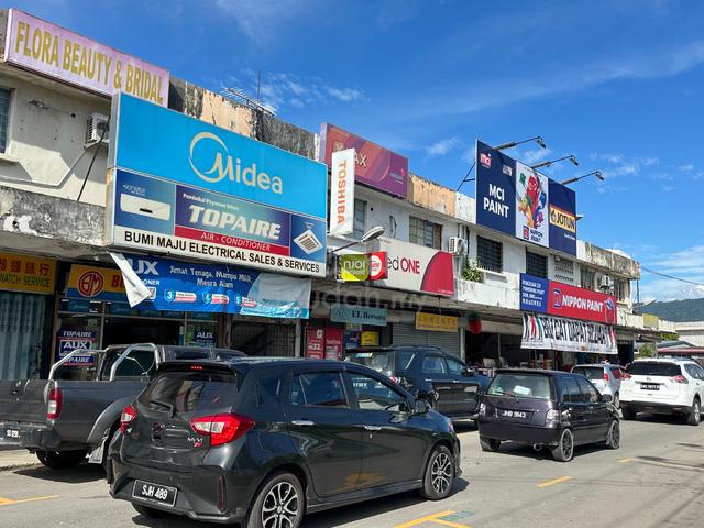 Inanam Facing Main Road 2 Storey Shop For Sale 1