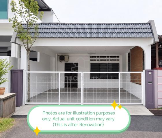 Taman Bunga Blossom Seremban (Freehold)/Car Porch Extended/ near Bukit 1