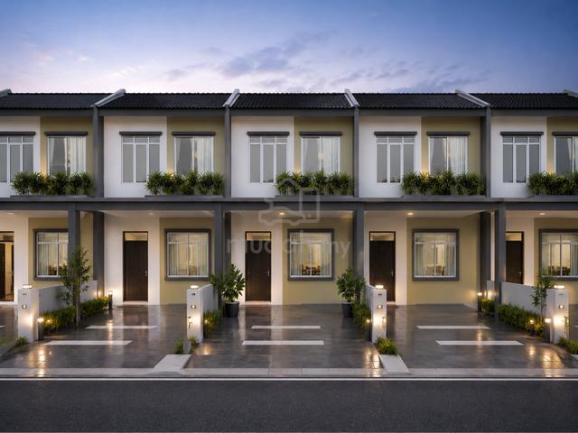 1600Sqft Double Storey Teres 4R3B, Fully Extend, Freehold, Jenjarom 1