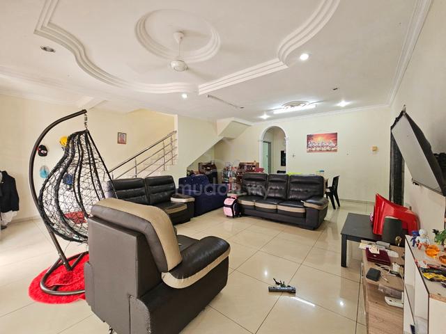 [SIDE & BACK EXTEND + KITCHEN CABINET + FACE TNB] Desa Melati, Nilai 1