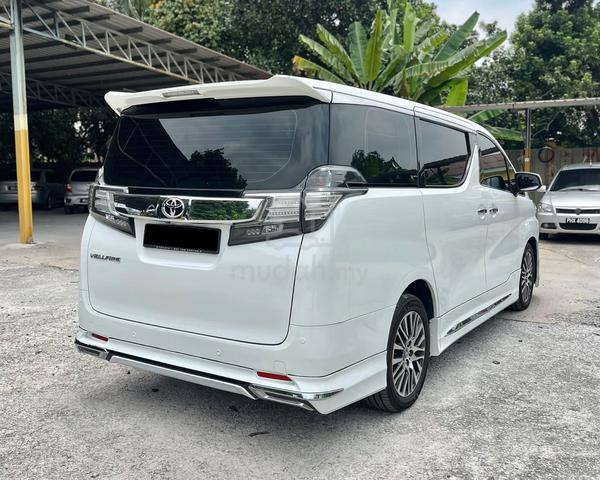 LKEDAI 2016/2017 Toyota VELLFIRE 2.5 ZG MODELLISTA - 2