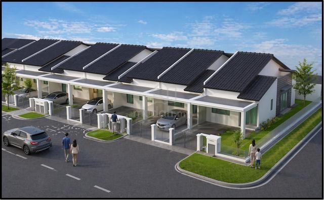 PROJEK RUMAH BARU TERES 1 TINGKAT Salak Tinggi 1