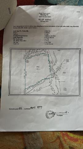 Tanah pertanian untuk dijual 1