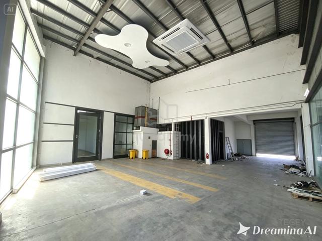 Industri Alam Jaya Puncak Alam 22000sf 1.5 Sty Semi D Factory 200 Amp 1