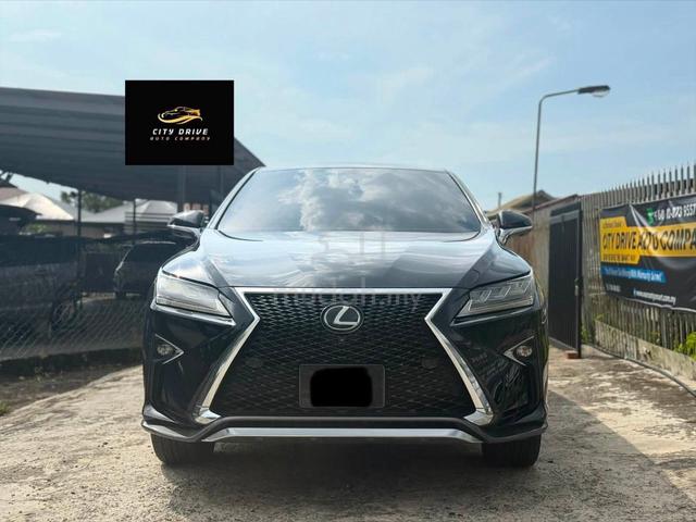 2016 Lexus RX200 2.0 T F SPORT (A) Ori Low MiLEAGE - 2