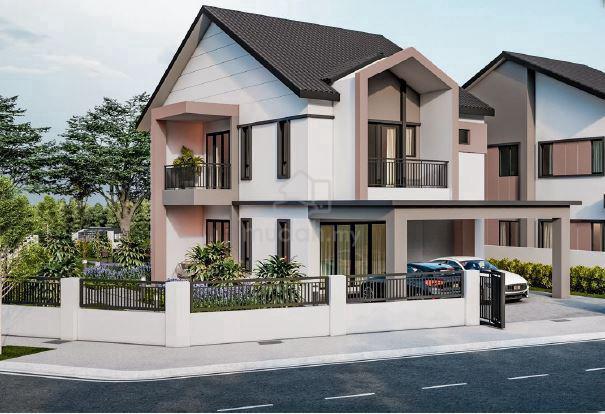 Rumah Dua Tingkat Cluster Type B Di Sungai Petani Kedah 1