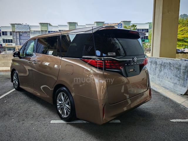 2024 TOYOTA ALPHARD 2.5L Z 4.5 GRADE GOLD 11k - 5