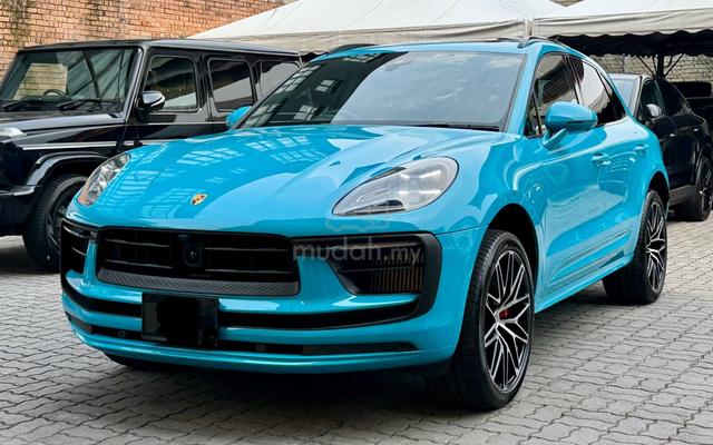 Porsche MACAN 2.9 S Miami Blue PDLS+ Matrix FL - 1
