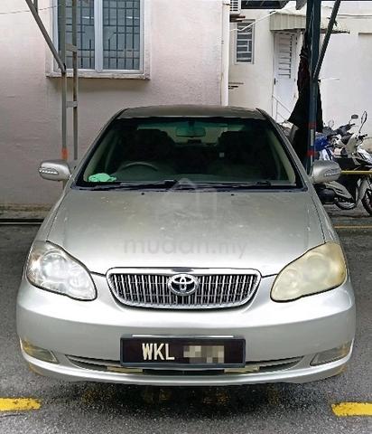 2002 Toyota COROLLA 1.8 ALTIS G ZZE122R-GEPEKE (A) - 2
