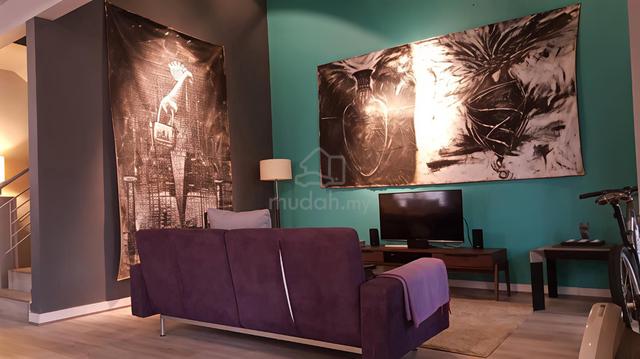 Jalan Setia 12 @ Taman Setia Indah Artistic 1.5-storey terrace end lot 1