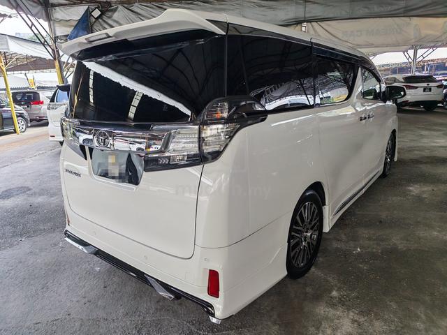 2016 Toyota VELLFIRE 2.5 Z G (A)JBL sunroof - 2