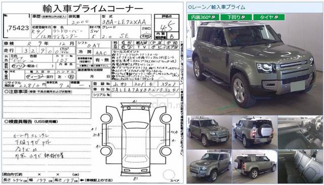 2022 Land Rover DEFENDER 2.0 110 SE Air-Matic Unrg - 2