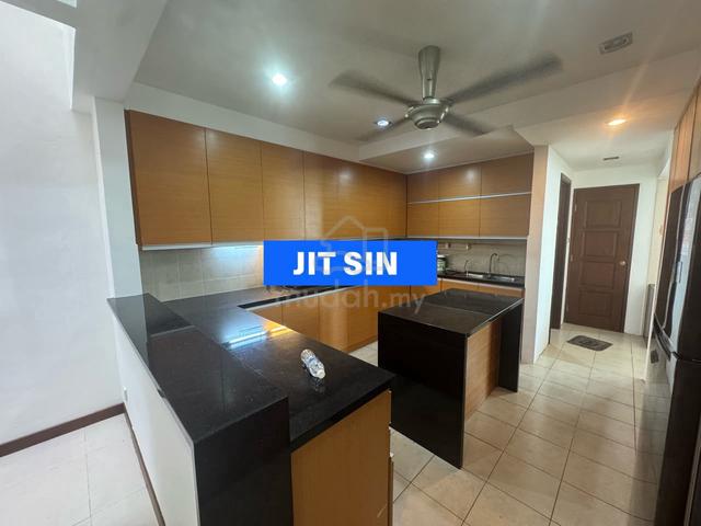 3-Sty Terrace!! Jelutong Partial Furnish Renovated Free School 1