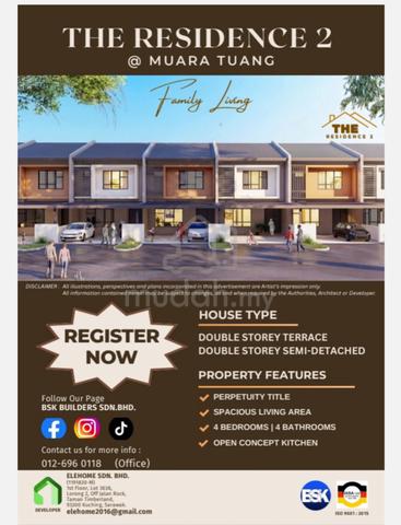 Kota Samarahan New *FULL LOAN*β¦ for a double storey terrace ?! π‘ 1