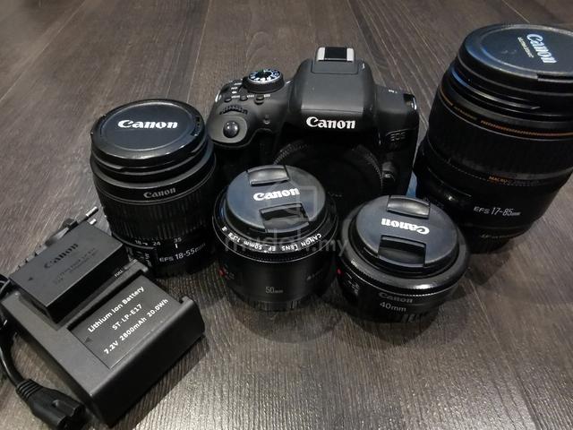 Canon 750D DSLR Camera Full Set  - photo 2 of 6