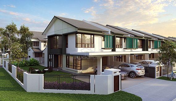 20ft Corner Suriaman Sendayan |  42x80 | Facing Open No Vacant Before 1
