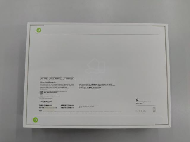 BARU MacBook Air 13 M5 16gb/1tb - photo 2 of 3