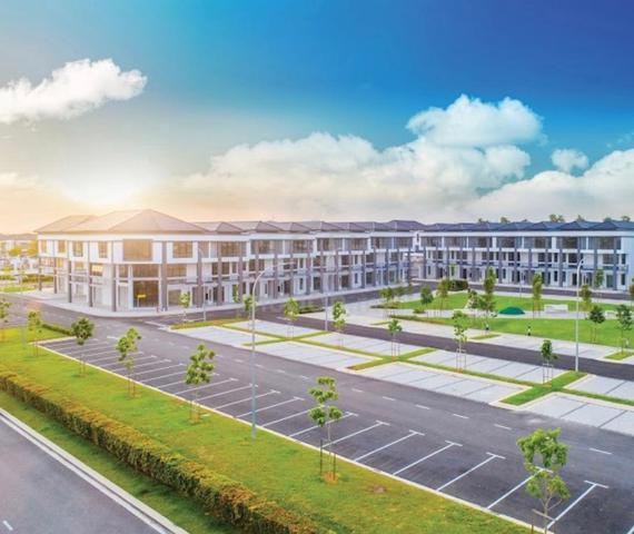 Eco Vantage Eco Tropics Kota Masai 2 1/2 Storey Shop, End Lot unit 1