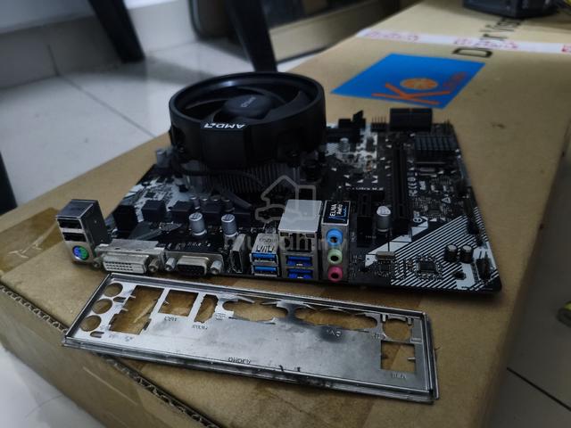 Combo Mobo A320M + CPU Ryzen 3 2300X + cooler - photo 2 of 7