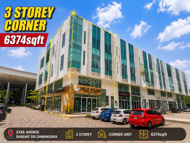 Big 3 Storey Corner Shop Star Avenue Shah Alam Subang Bestari 1
