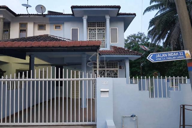 Rumah Teres 2 Tingkat (End Lot) Untuk Disewa 1