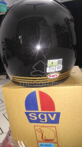 helmet sgv special red black - photo 3 of 5